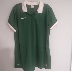 Nike dri fit collared golf shirt. Sz XL